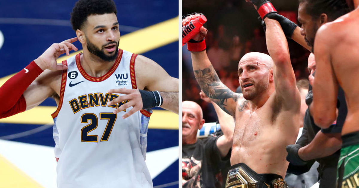 UFC Fighter Alexander Volkanovski Spars With Jamal Murray...