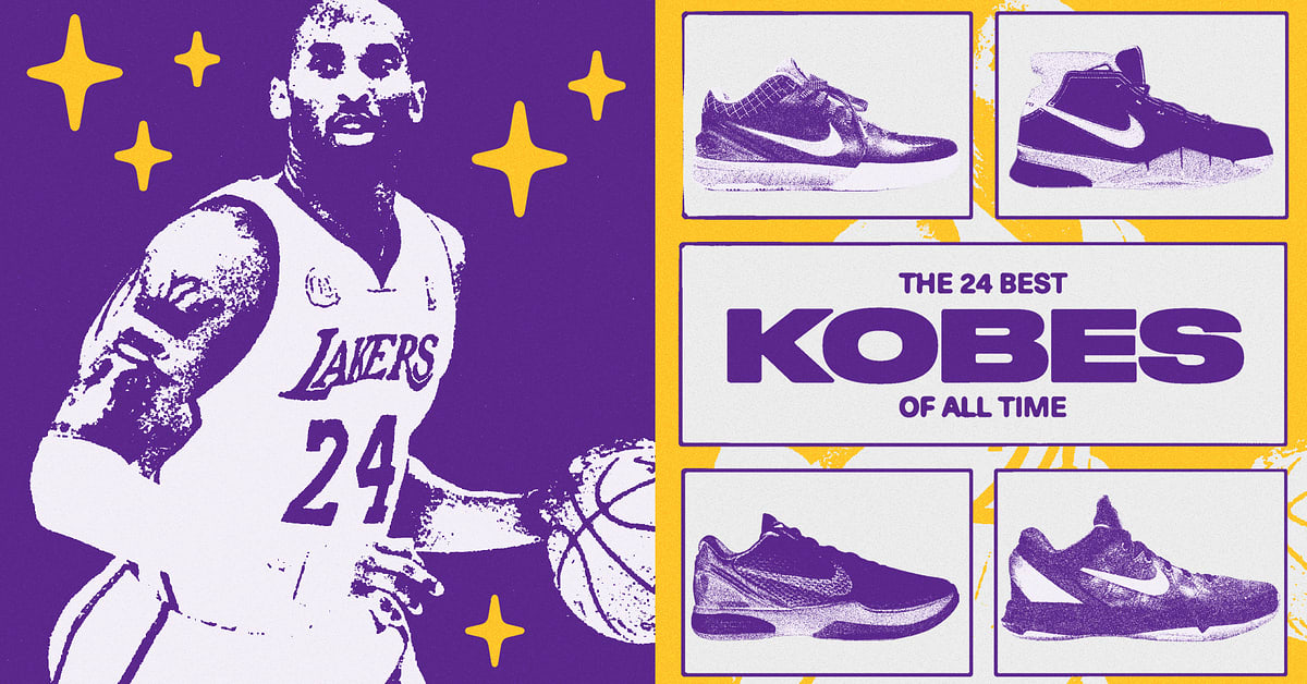The Best 24 Kobe Nike Sneakers of All Time Ranked