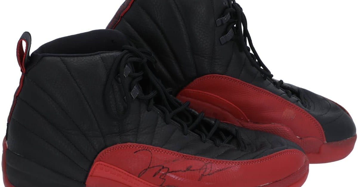 Michael Jordan's 'Flu Game' Air Jordan 12 Sells for $1.3 Million