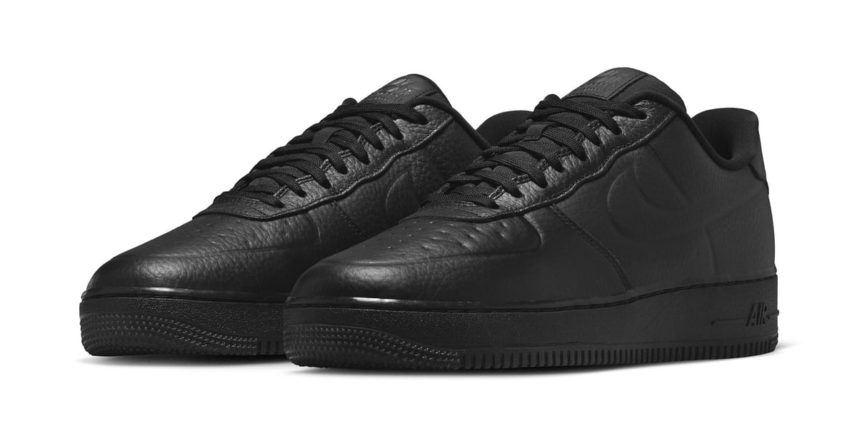 Nike Air Force 1 Low Waterproof Triple Black Release Da