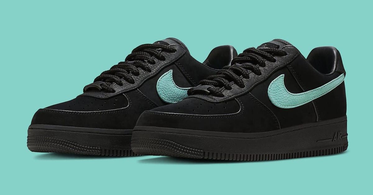 Official Look at the Tiffany Co. x Nike Air Force 1