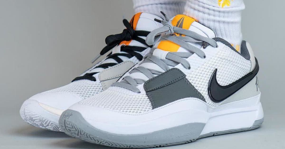 Check Out the 'Light Smoke Grey' Nike Ja 1 On-Feet