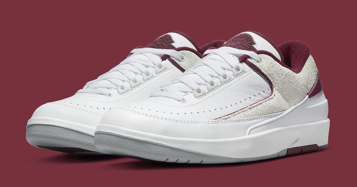 Air jordan 2 low red hotsell