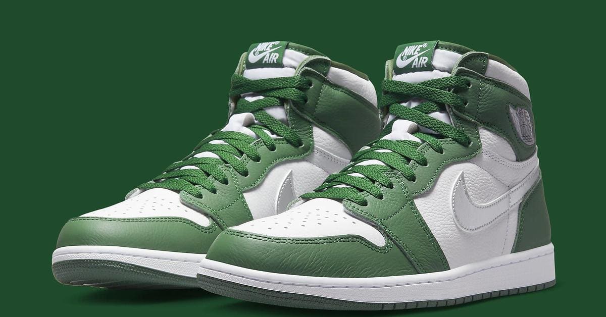 New green jordans new arrivals
