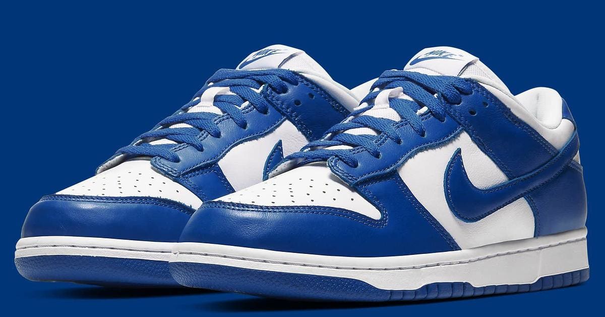 靴 Nike Dunk Low SP Varsity /Kentucky Nike Dunk Low SP Kentucky 2022 Varsity Royal CU1726-100