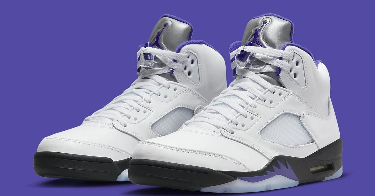 Jordan 5 concord authentic brand new with box Air Jordan 5 Retro Concord: A Vision of Elegance and Style main image 2