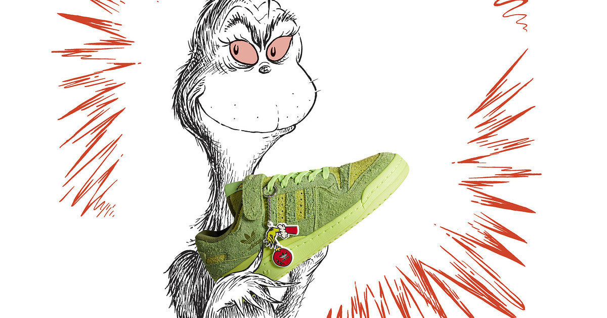 Grinch-Inspired Adidas Forum Collab Releases in December