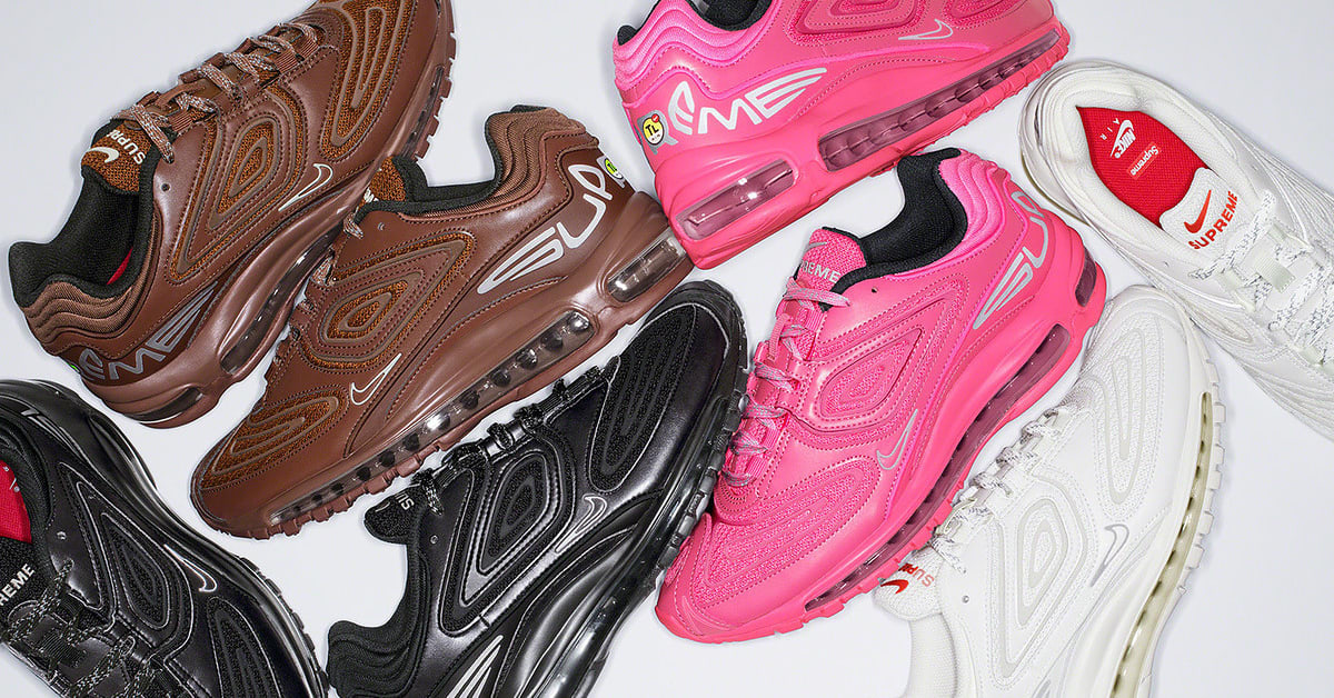 【本物保証 /関税・送料無料】Supreme Nike Air Max 98 Brown Nike x Supreme Air Max 98 TL SP 'Fauna Brown' DR1033-200