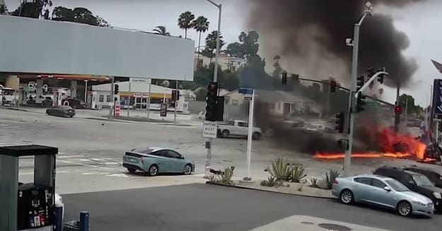 Pregnant Woman Among Multiple Fatalities in Explosive L.A. Crash ...