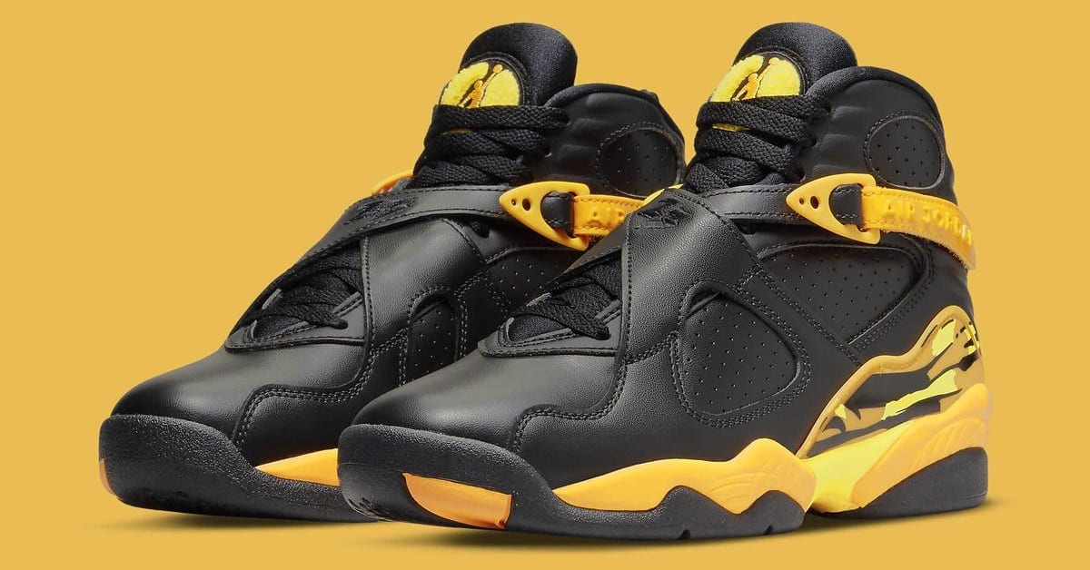 Jordan fusion 8 yellow and black store