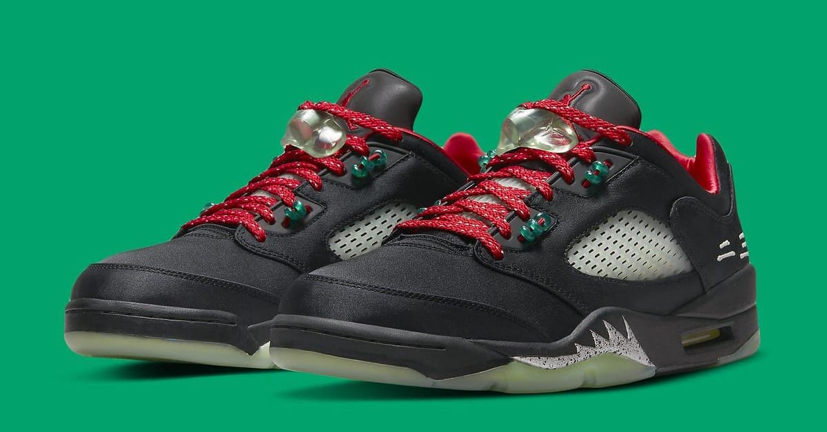 Jordan 5 retro low CLOT JADE sz11 mens Air Jordan 5 Retro Low SP CLOT Jade - Ibiza Pimp main image 3