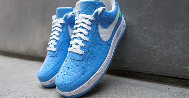 The Louis Vuitton x Nike Air Force 1 s Covert Journey to