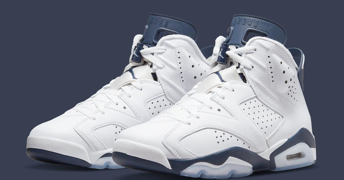 NEW Nike Air Jordan 6 Retro Midnight Navy Size 10 CT8529-141 S0011 NEW Nike Air Jordan 6 Retro Midnight Navy | Mercari main image 4