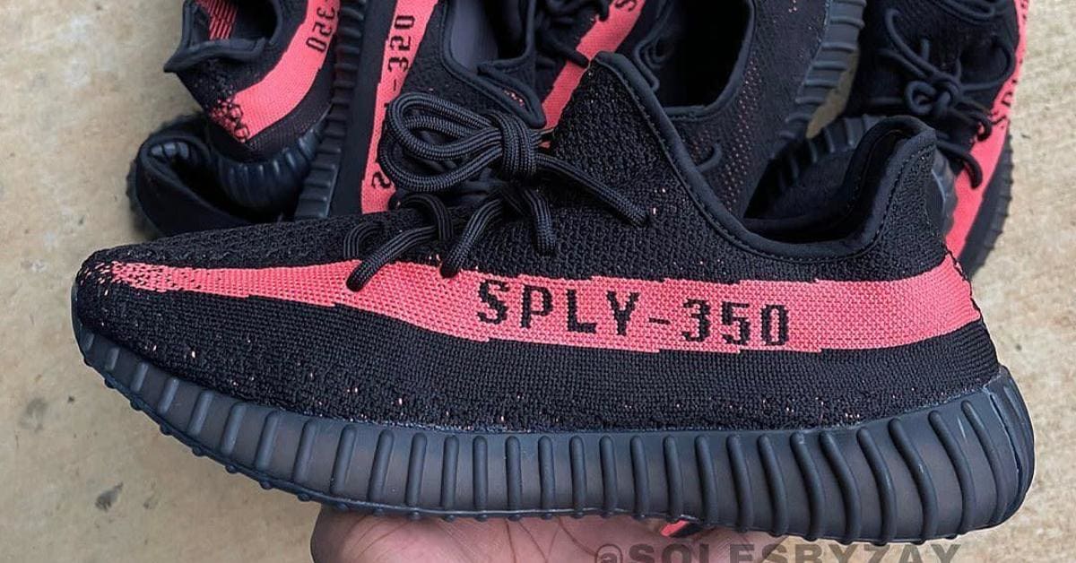 Red and blue yeezys sales
