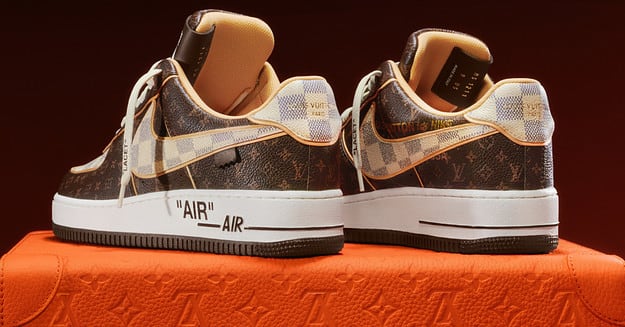 Louis Vuitton x Nike Air Force 1 モノグラム A closer look at the Louis Vuitton x Nike Air Force 1 sneakers