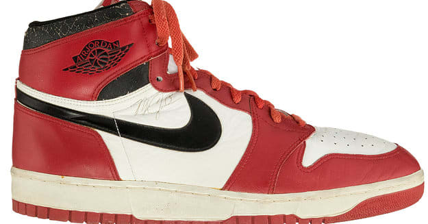 Michael Jordan s Dunk Sole Air Jordan 1 PE From 1986 Is
