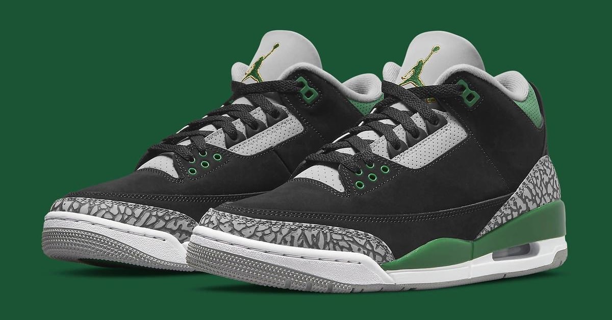 Air Jordan 3 'Pine Green' Set to Release This Month
