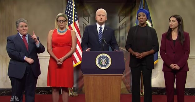 James Austin Johnson Debuts as President Joe Biden to Deliver a Message ...