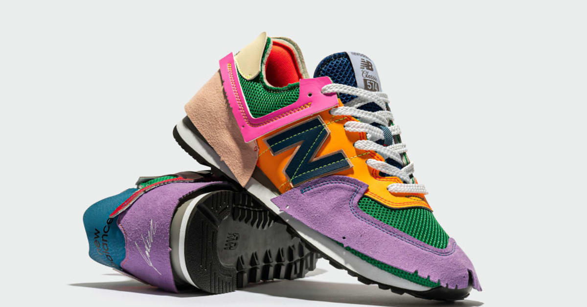 Jaden Smith's New Balance 574 Is Made With Leftover Materials