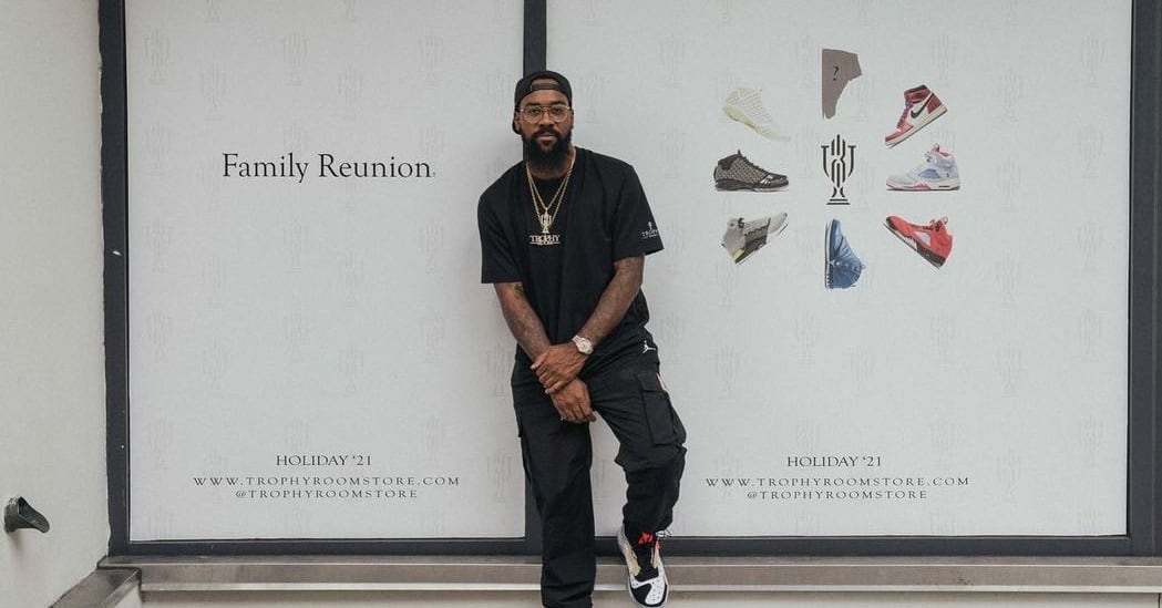 Marcus Jordan Teases Upcoming Trophy Room x Air Jordan Collab