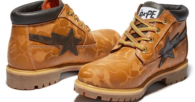 Here's a Look at Bape and Timberland's New Boot Collabora Here's a Look at Bape and Timberland's New Boot Collabora