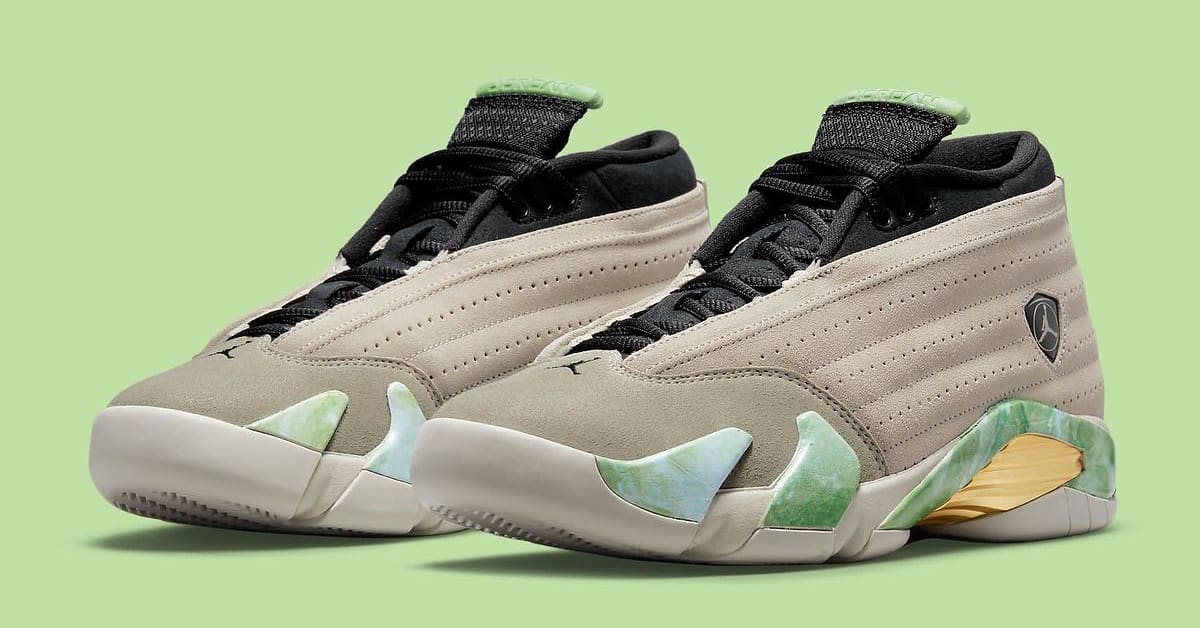 Retro 14 green on sale