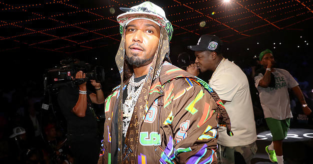 Juelz Santana Rocks Louis Vuitton x NBA Jacket Designed b
