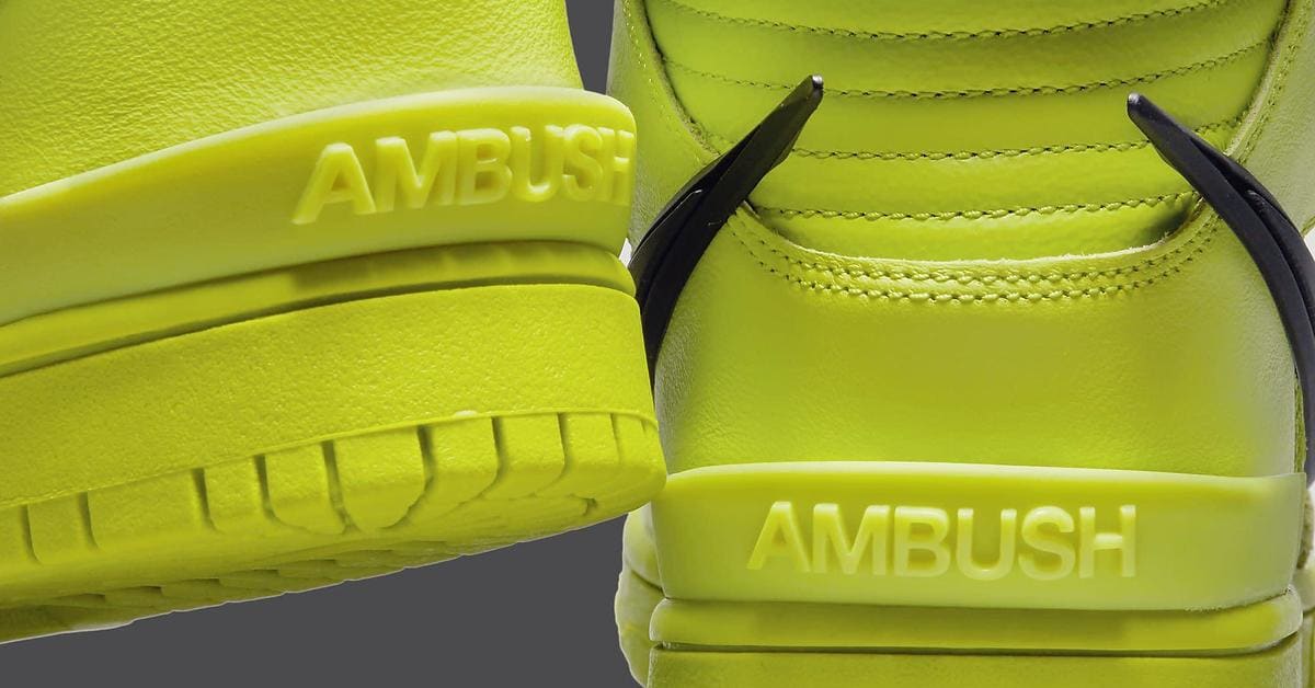 NIKE×ambush Nike x AMBUSH Air Force 1 Low SP Phantom White Black DV3464