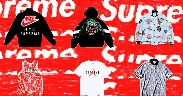 A Complete Timeline of Supreme x Nike Apparel Collaborati