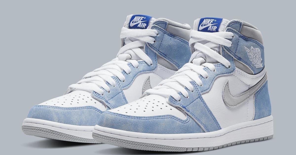 Jordan 1 retro high hyper royal smoke grey Nike Air Jordan 1 Retro High Hyper Royal Sneakers in Smoke  main image 3