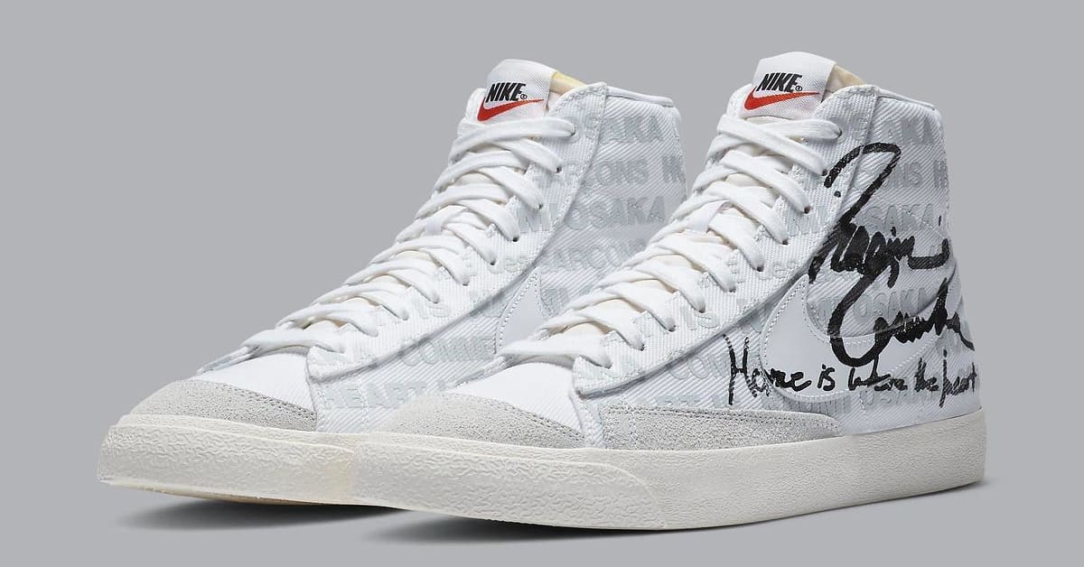 Naomi Osaka's Comme des Garcons x Nike Blazer Drops Tomor