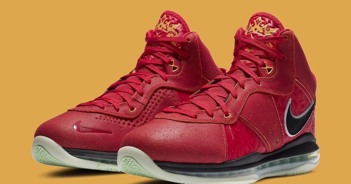 Detailed Look at the Gym Red LeBron 8 Retro