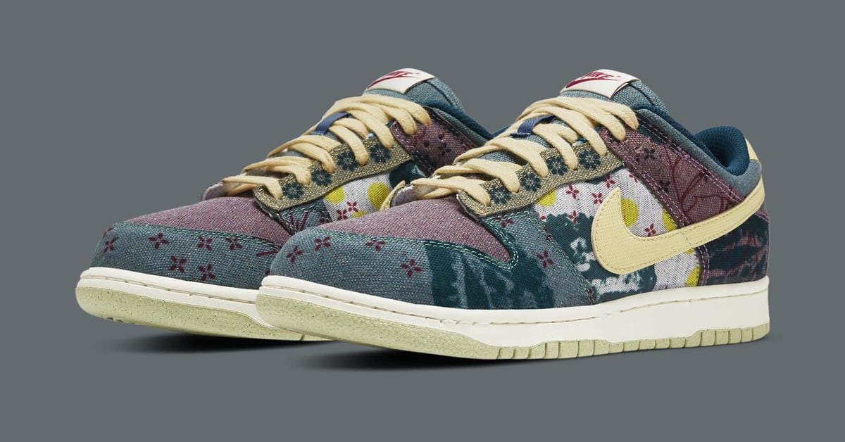 【当店限定販売】 Multicolor Panels Cover This 'Community Garden' Dunk Low メンテナンス