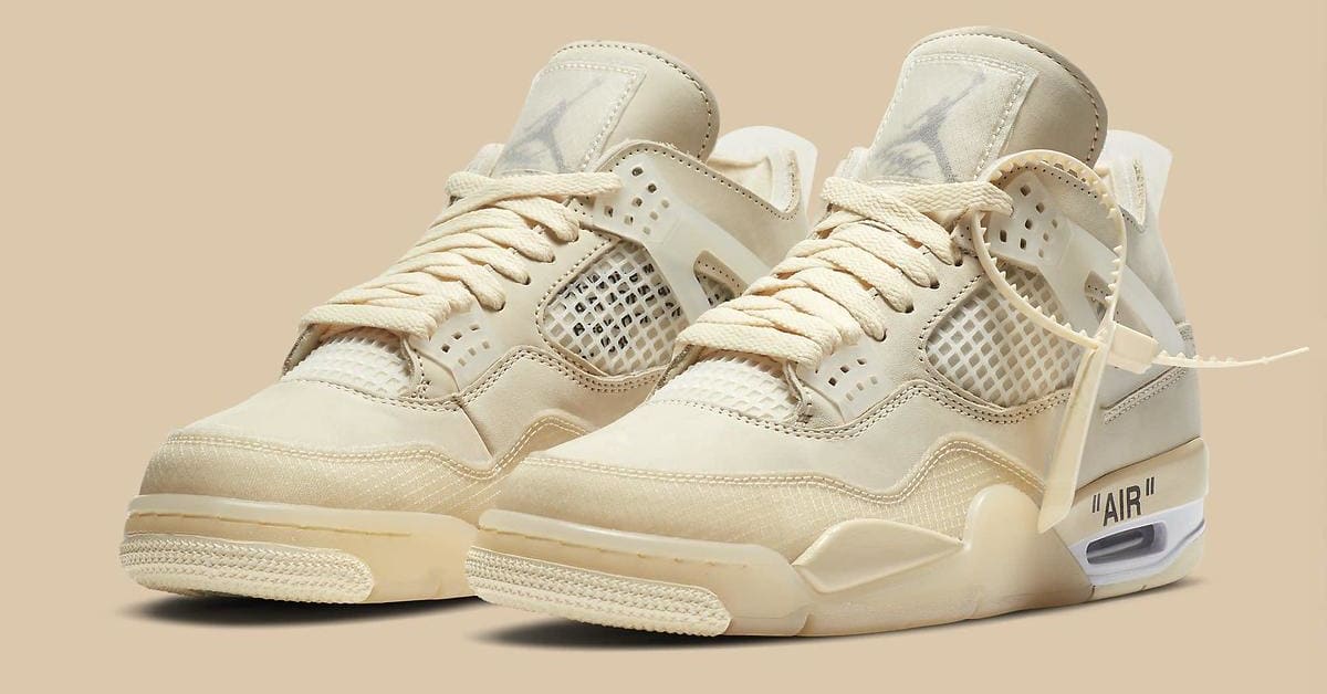 Where to Buy the 'Sail' Off-White x Air Jordan 4