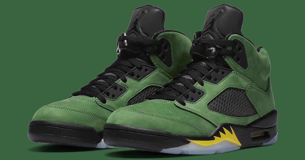 Best Look Yet at the Oregon Air Jordan 5 Dropping Next