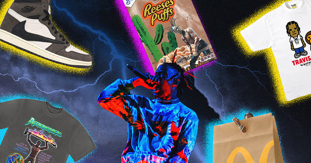 Travis Scott Brand Collaborations: Nike, McDonald's, Dior... #TravisScott