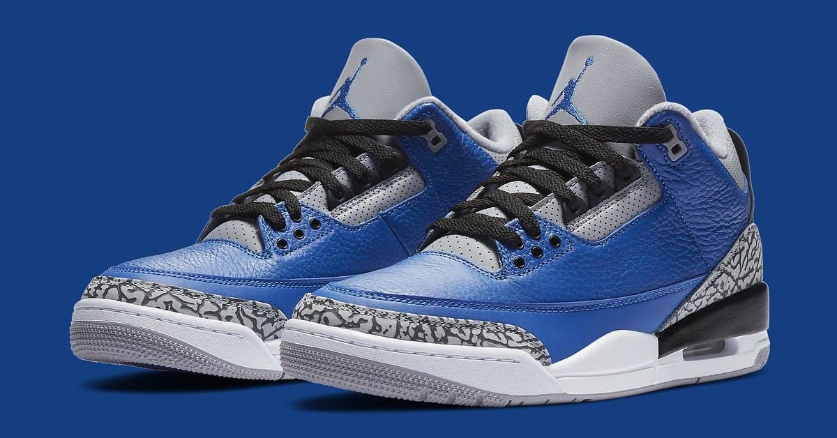 Varsity Royal Air Jordan 3s to Release In the U.S. Next