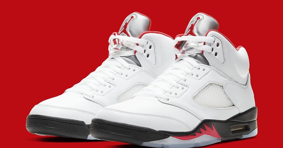 The Fire Red Air Jordan 5 Has An Official Release Date