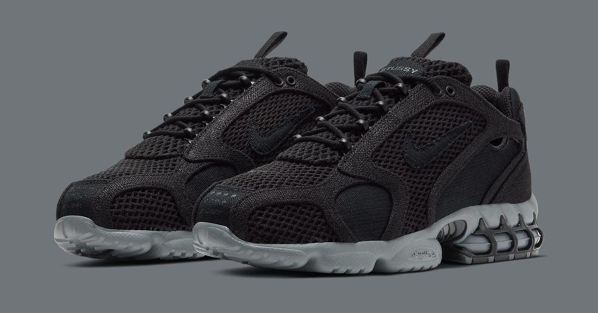 Nike x Stüssy Air Zoom Spiridon Cage 2 'Fossil' Release Date