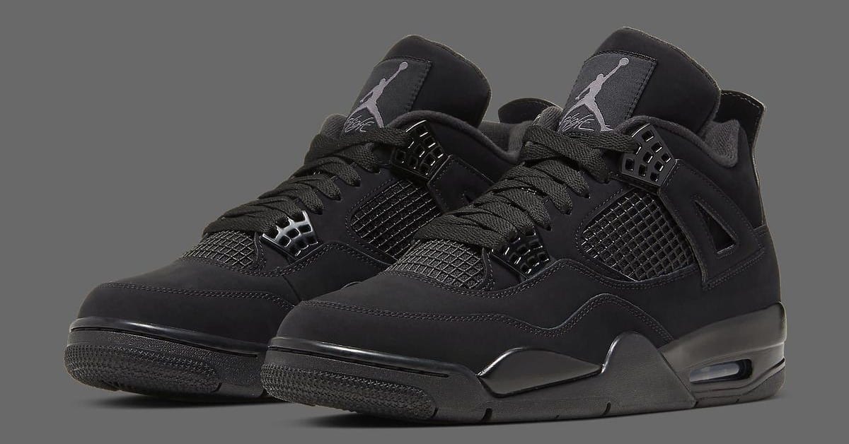 Air jordan 4 retro all black online