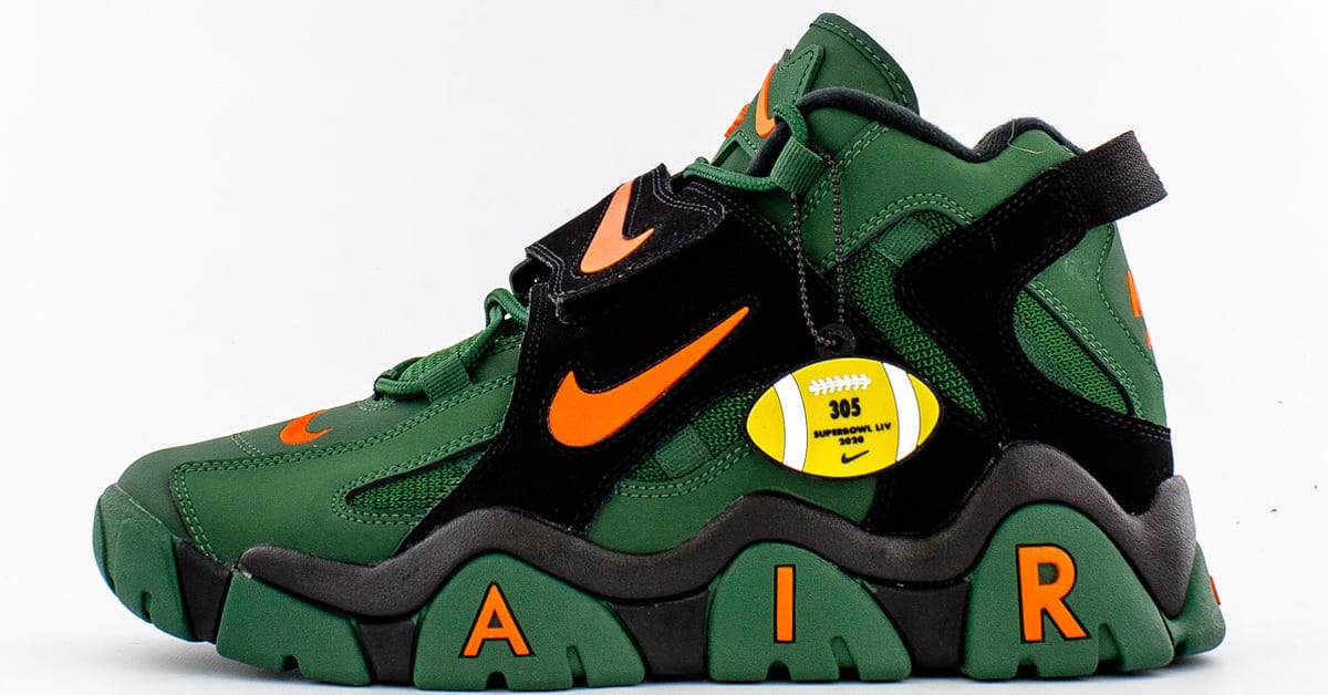 These Nike Air Barrages Are Releasing For Super Bowl LIV