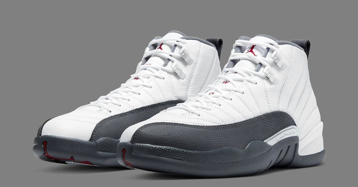 Jordan retro 12 gray hotsell