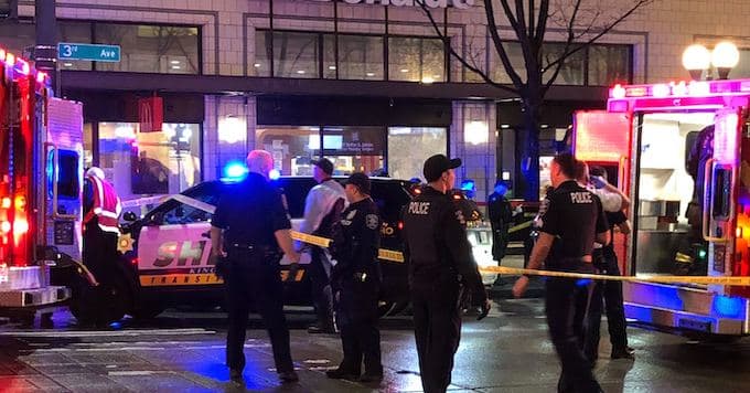1 Dead and Several Injured in Downtown Seattle Shooting (UPDATE)