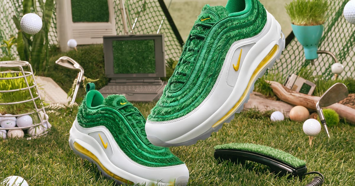 The 'Grass' Nike Air Max 97 Golf Releases Next Week
