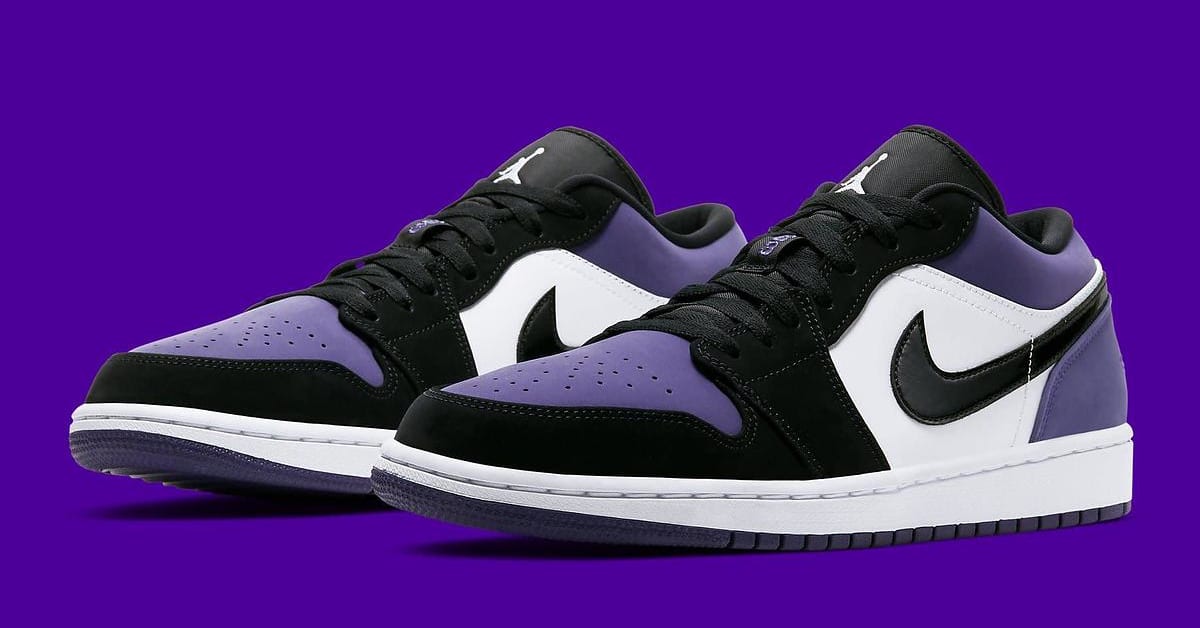 NIKE Air Jordan 1 Low “Court Purple” 2019 AW FW 19 Jordan 1 Low Court Purple Men's - 553558-125 - US