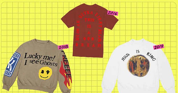 Kanye west tour t shirt online