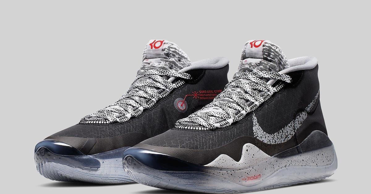These KD 12s Match Kevin Durant s New Brooklyn Nets Unifo