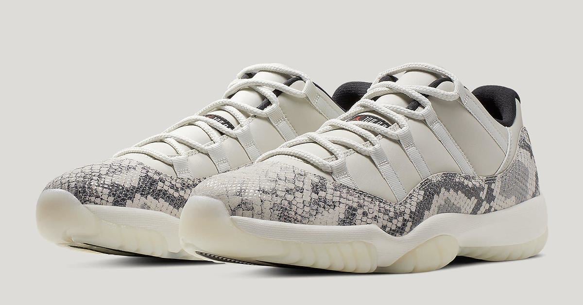 Jordan 11 snakeskin release date discount
