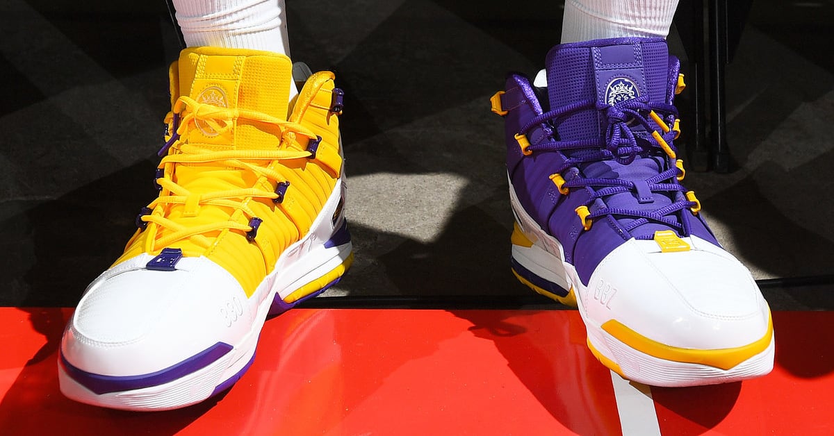 LeBron James Debuts Lakers Nike Zoom LeBron 3