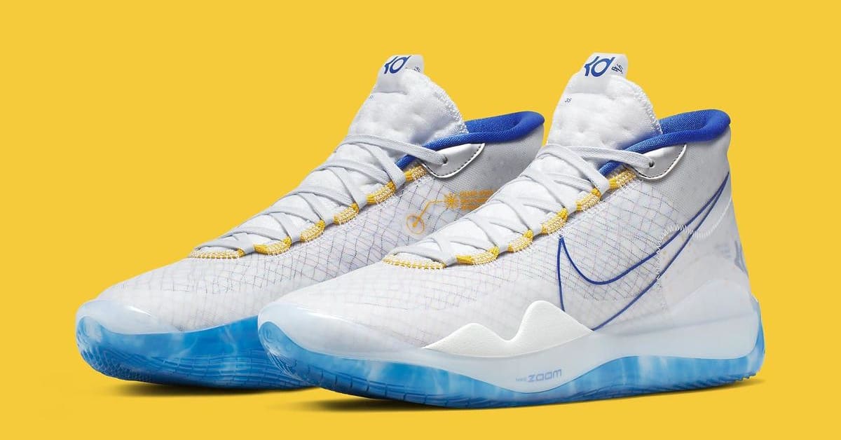 This Nike KD 12 Is Dressed in Warriors Colors
